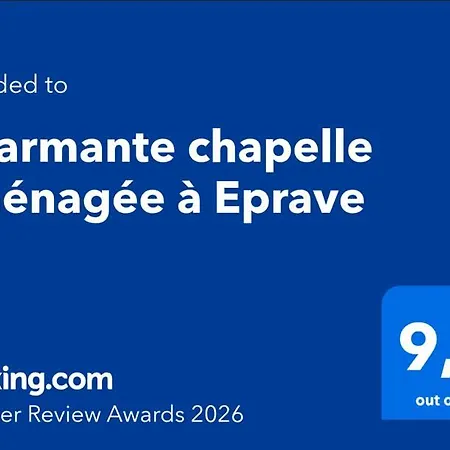 Charmante Chapelle Aménagée à Eprave Casa vacanze *